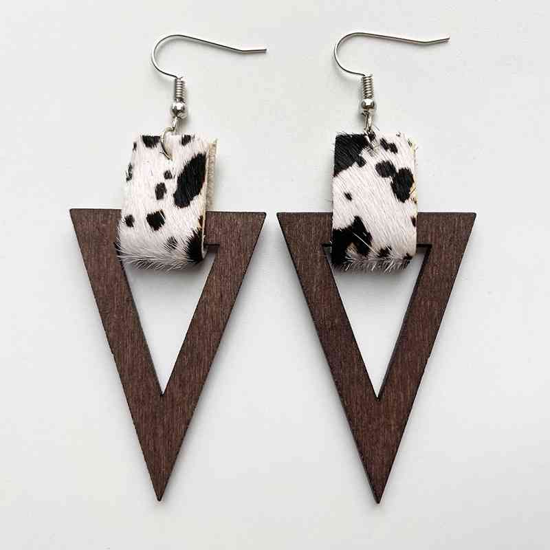 Geometric Drop Earrings